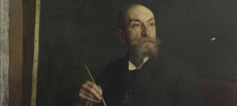 Retrato del pintor francs M. Le Poittevin