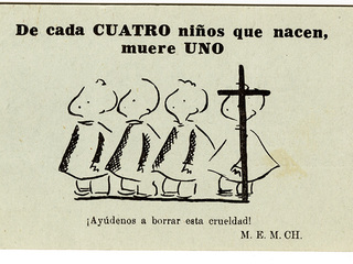 Volante para convocar al Primer Congreso Nacional del MEMCH, octubre de 1937. AMG, Fondo Elena Caffarena Morice, caja 9.